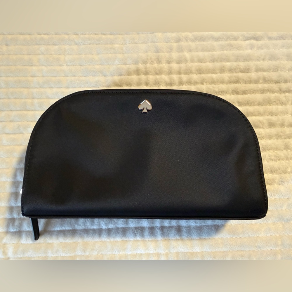 Kate Spade Black Travel Cosmetic/Toiletry Storage Bag Set - Picture 9 of 10